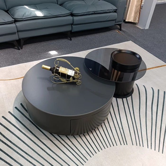The minimalist silhouette of the Hangyu Coffee Table makes it a versatile addition to any decor style, from contemporary to mid-century modern.