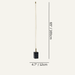 Hestia Floor Lamp Size Chart