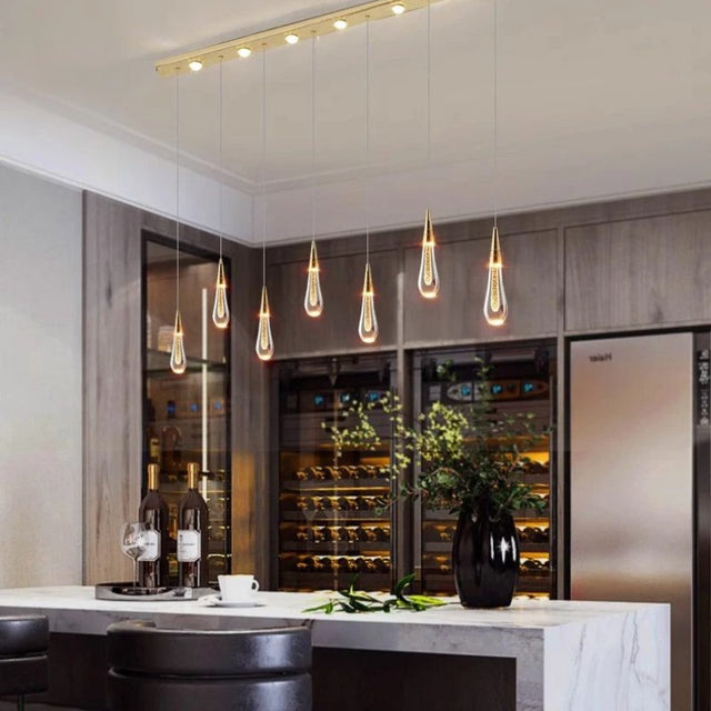 Drop Linear Chandelier