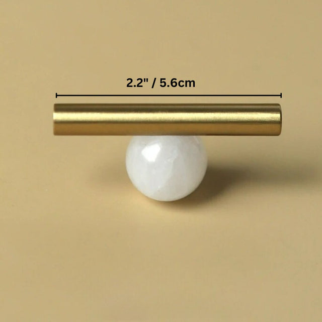 Kwam Crystal Knob & Pull Bar
