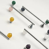 Kwam Crystal Knob & Pull Bar