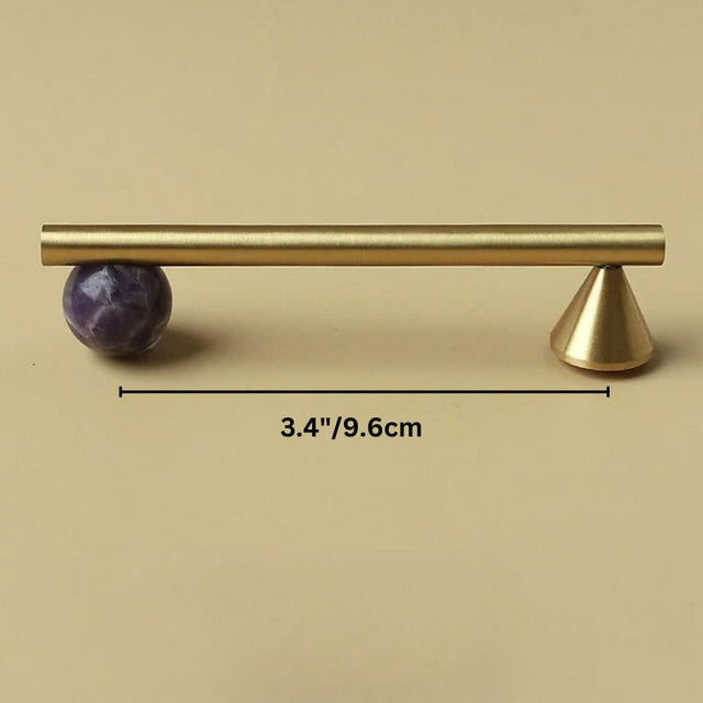Kwam Crystal Knob & Pull Bar