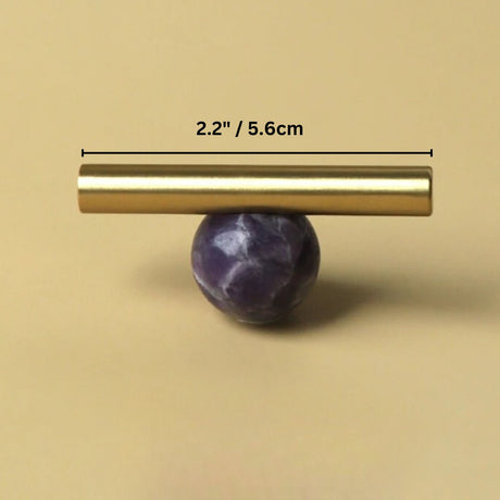 Kwam Crystal Knob & Pull Bar