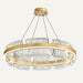 Modern Luminique Round Chandelier