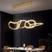 Modern Lustre Linear Chandelier