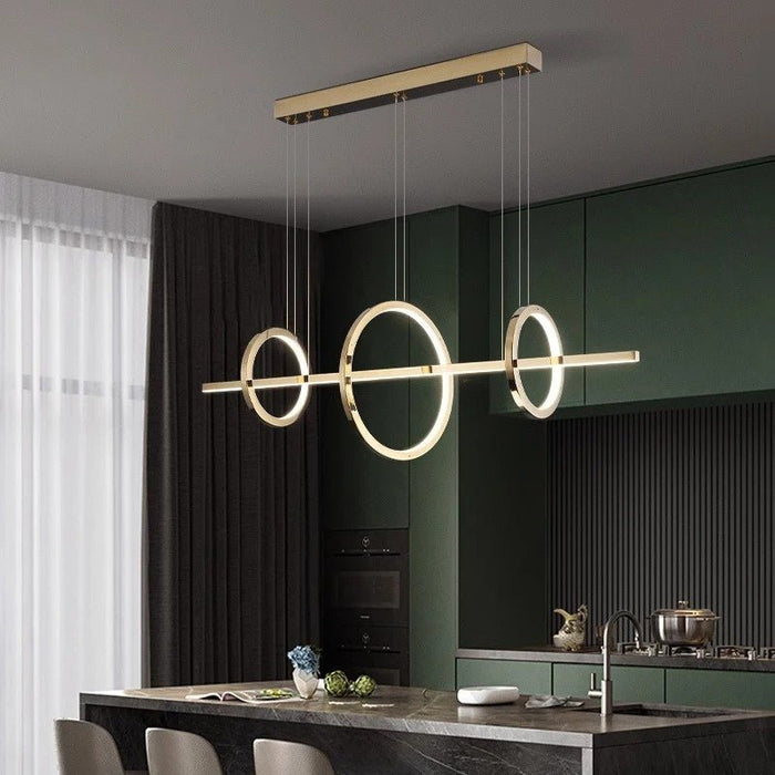 Modern Luxarium Linear Chandelier