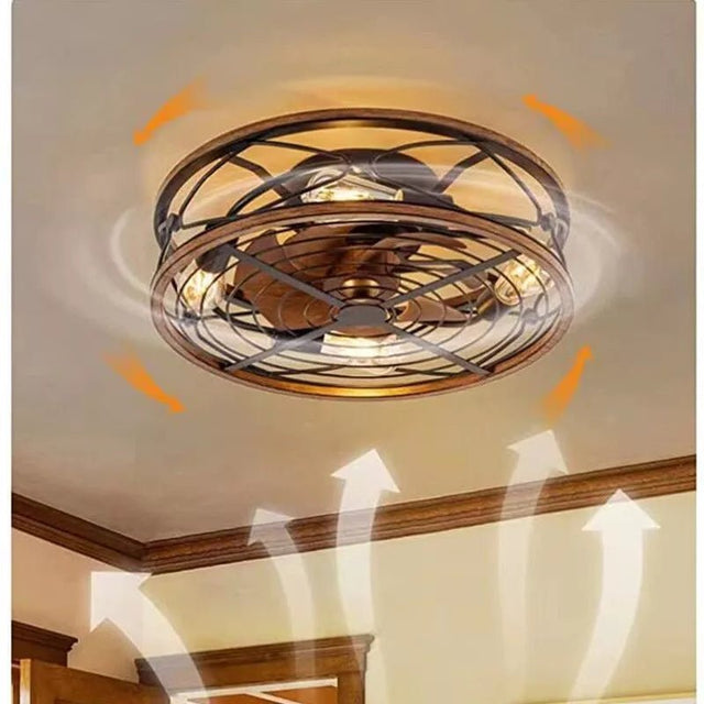Oran Ceiling Light & Invisible Fan