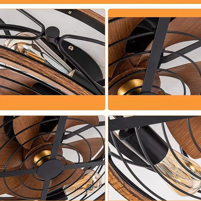 Oran Ceiling Light & Invisible Fan