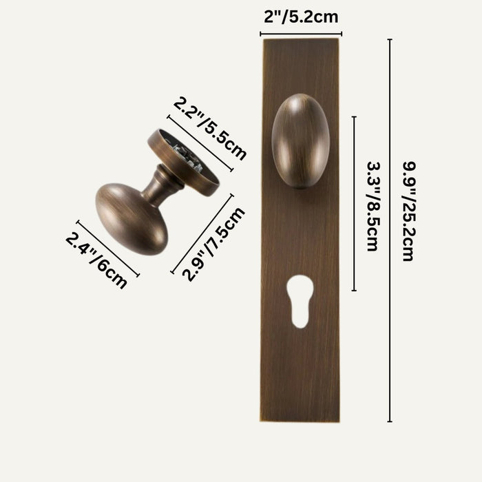 7.5cm Longer bolt (silver/gold/bronze) - Silver