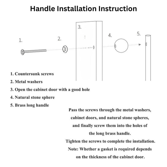 Parasa Marble Pull Bar