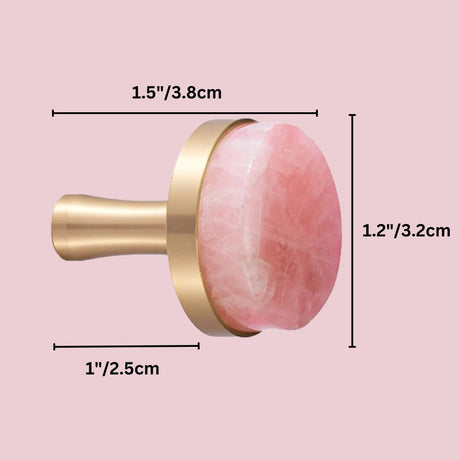 Pilus Crystal Knob & Hook