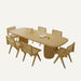 Decorative Pisqu Dining Table And Chairs 