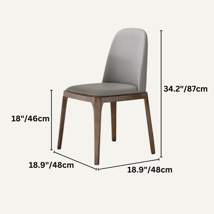 Pizzi Dining Chair Size 