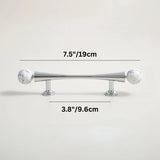 Poma Crystal Knob & Pull Bar