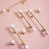 Poma Crystal Knob & Pull Bar