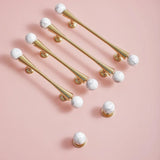 Poma Crystal Knob & Pull Bar