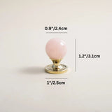 Poma Crystal Knob & Pull Bar