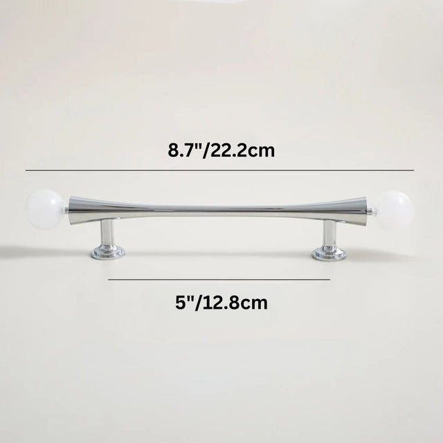 Poma Crystal Knob & Pull Bar