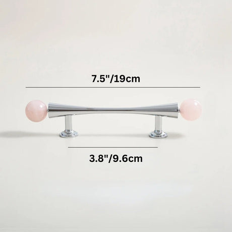 Poma Crystal Knob & Pull Bar