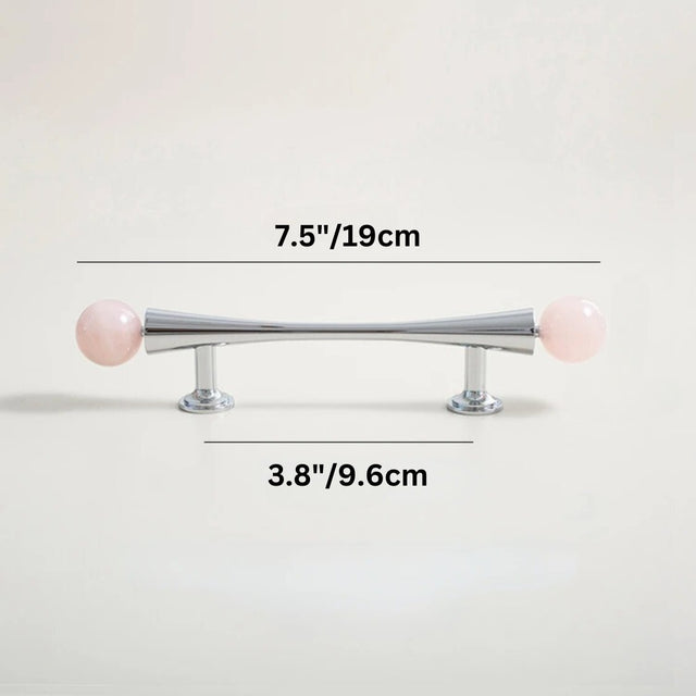 Poma Crystal Knob & Pull Bar