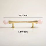 Poma Crystal Knob & Pull Bar