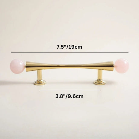 Poma Crystal Knob & Pull Bar