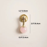 Poma Crystal Knob & Pull Bar