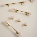 Poma Crystal Knob & Pull Bar