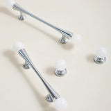 Poma Crystal Knob & Pull Bar