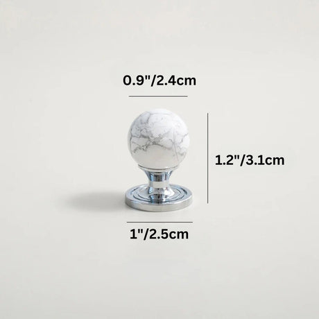 Poma Crystal Knob & Pull Bar