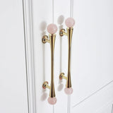 Poma Crystal Knob & Pull Bar