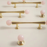 Poma Crystal Knob & Pull Bar