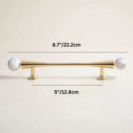 Poma Crystal Knob & Pull Bar