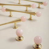 Poma Crystal Knob & Pull Bar