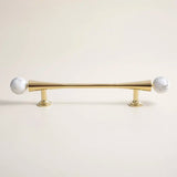 Poma Crystal Knob & Pull Bar
