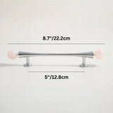 Poma Crystal Knob & Pull Bar