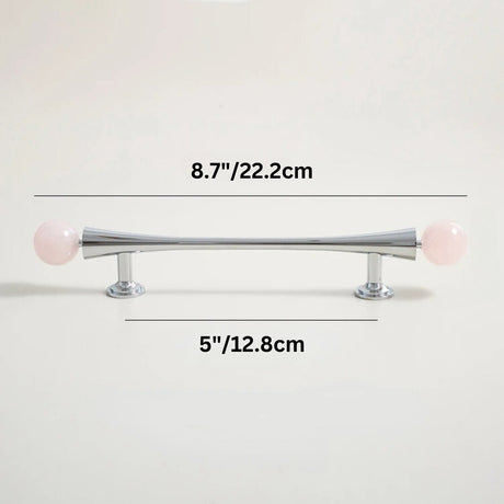 Poma Crystal Knob & Pull Bar