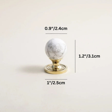 Poma Crystal Knob & Pull Bar