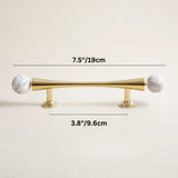 Poma Crystal Knob & Pull Bar