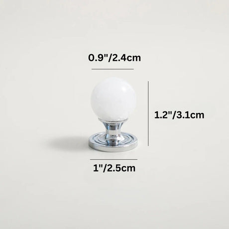 Poma Crystal Knob & Pull Bar