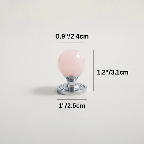 Poma Crystal Knob & Pull Bar