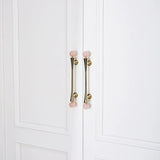 Poma Crystal Knob & Pull Bar