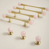Poma Crystal Knob & Pull Bar