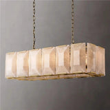 Sakhra Alabaster Linear Chandelier