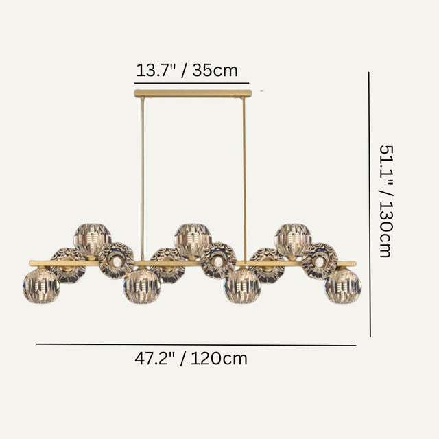 Serenity Linear Chandelier