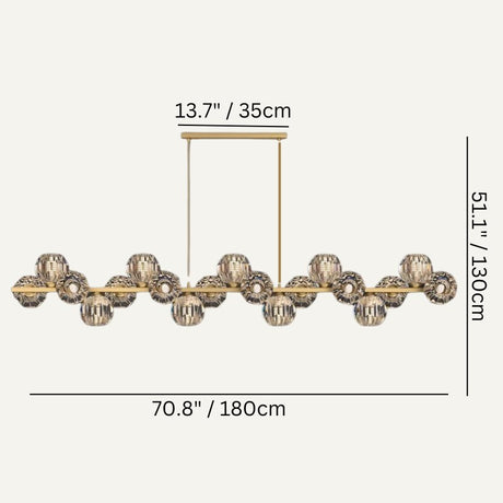 Serenity Linear Chandelier