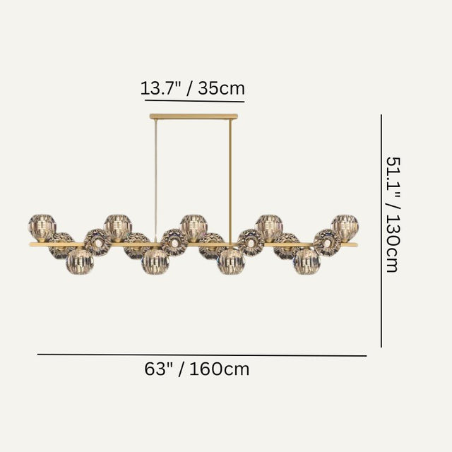 Serenity Linear Chandelier