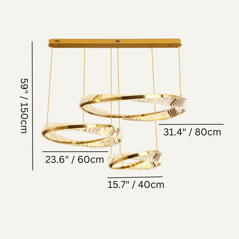 Shamayim Round Chandelier
