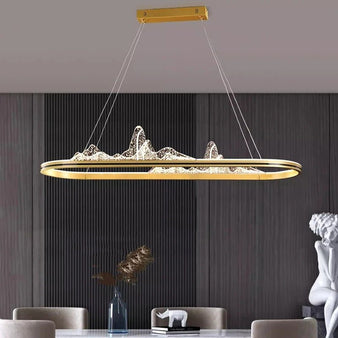 Shem Oval Chandelier - Residence Supply