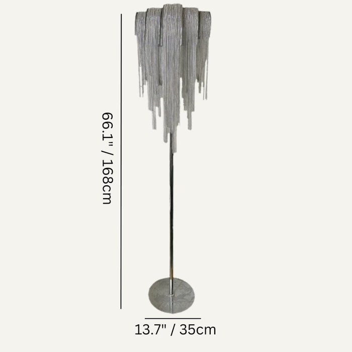 Simplicitas Floor Lamp Size Chart
